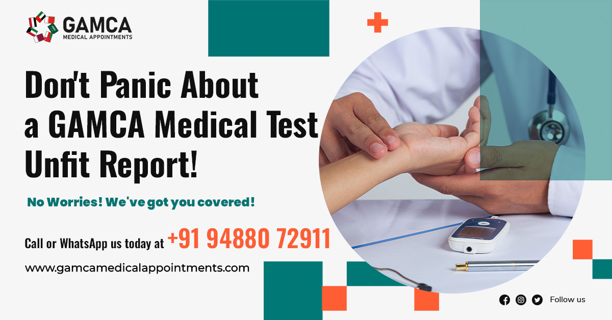 Don't Panic About a GAMCA Medical Test Unfit Report! Here's What to Do