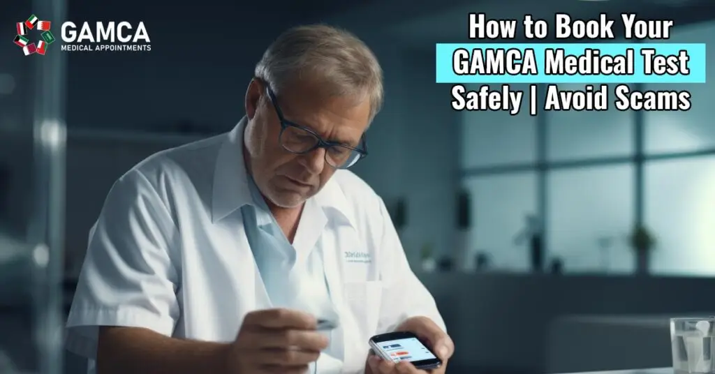 how to book gamca medical test avoid scams