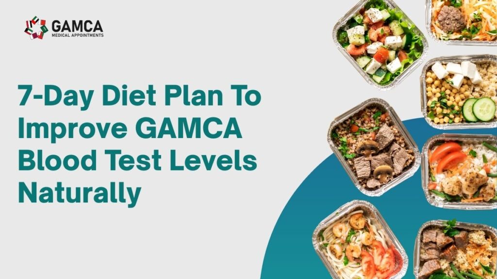 7-Day Diet Plan for GAMCA Test