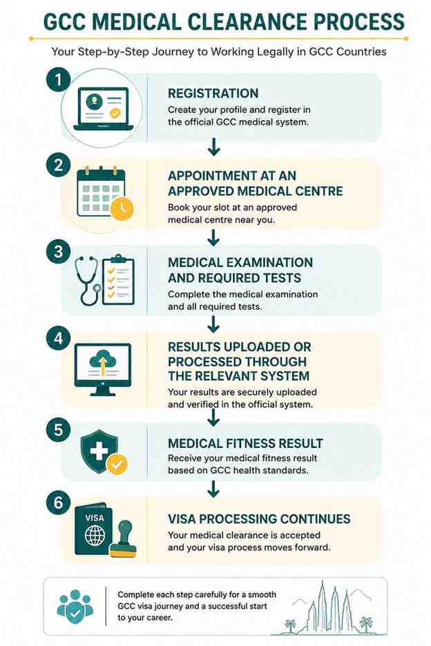 Why Medical Clearance Is the First Step to Working Legally in GCC Countries