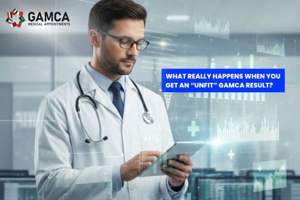 unfit GAMCA medical result